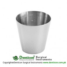Medicine Cup Stainless Steel, Capacity 50 cc